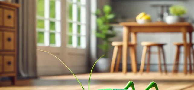 O Que Significa Grilo Verde em Casa?