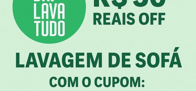 Dr Lava Tudo Cupom de Desconto