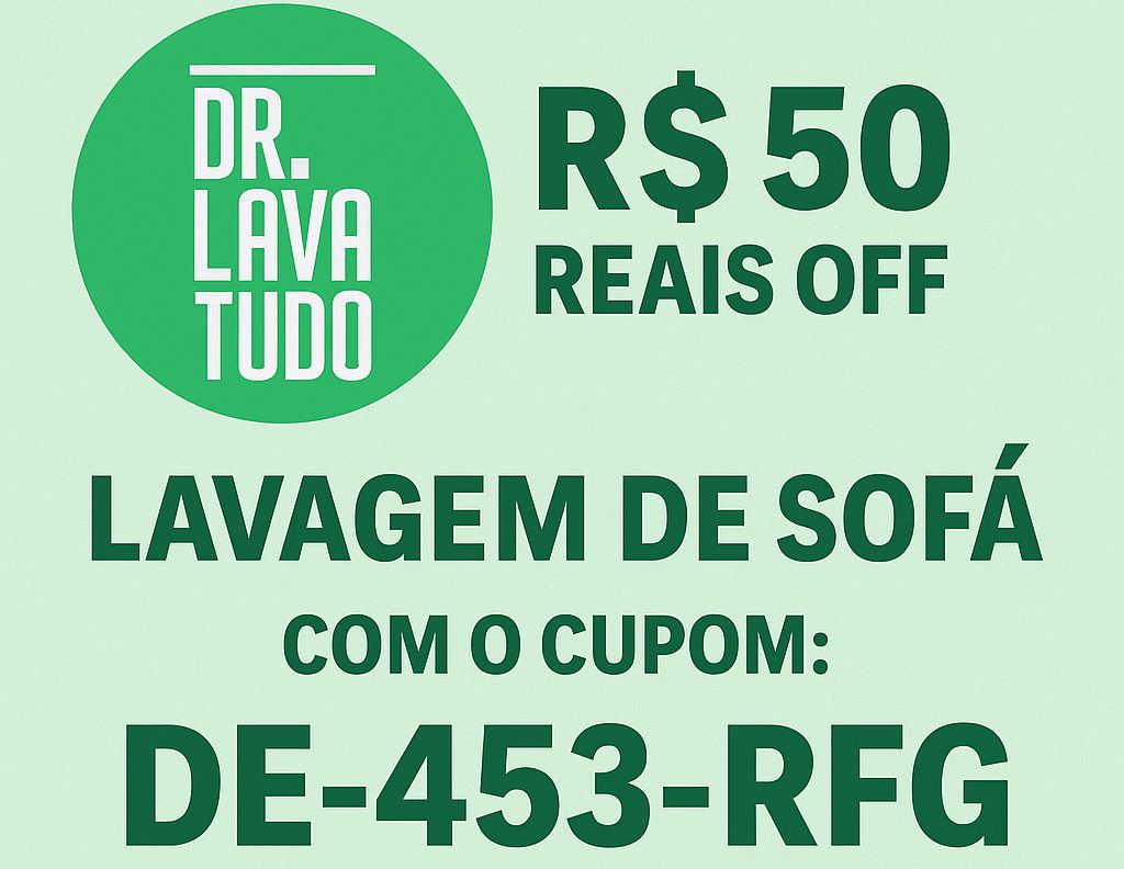 Dr Lava Tudo Cupom de Desconto