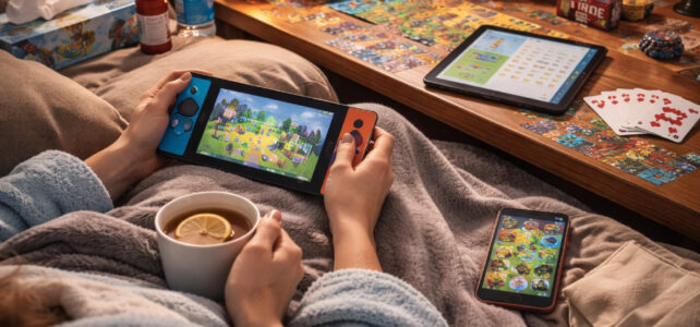 Jogos para jogar em casa quando se está recuperando de uma doença